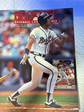 Beckett Baseball Card Monthly Magazine September 1991 Issue #78 featuring David